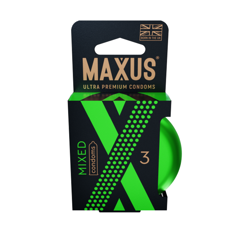 Презервативы в железном кейсе набор MAXUS Mixed №3