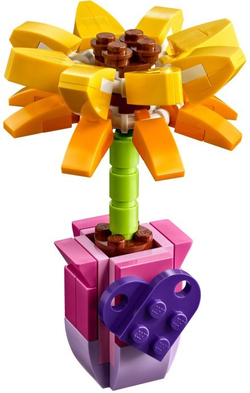 LEGO Friends: Цветок дружбы 30404 — Friendship Flower / Sunflower polybag — Лего Френдз Друзья Подружки