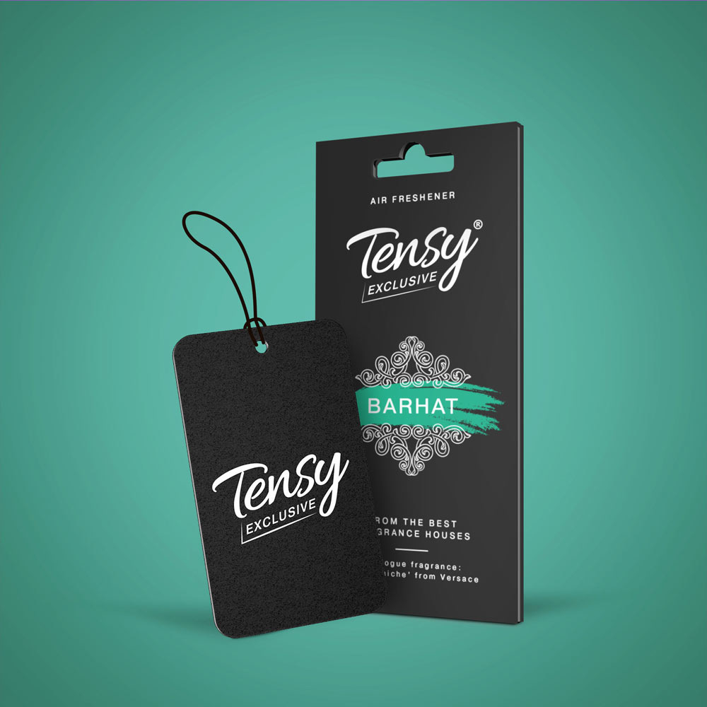 Ароматизатор "Tensy" Картон (эксклюзив) БАРХАТ (40шт/бл)