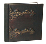 Кожаный фотоальбом "Old book" 33*33