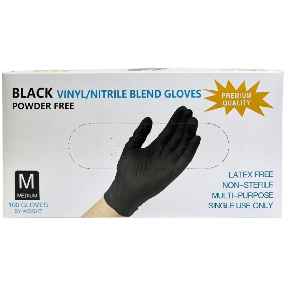 Перчатки Gloves нитриловые M 100 шт