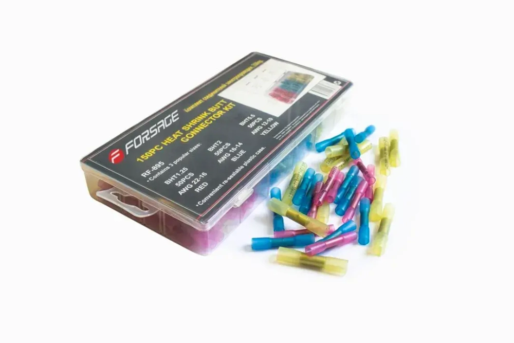 Трубки термоусадочные, 150пр. Forsage F-895