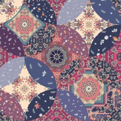 Круглый пэчворк