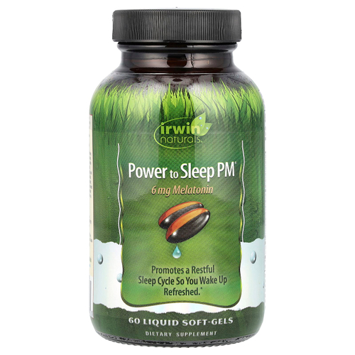 Irwin Naturals, Power to Sleep PM®, 60 желатиновых капсул
