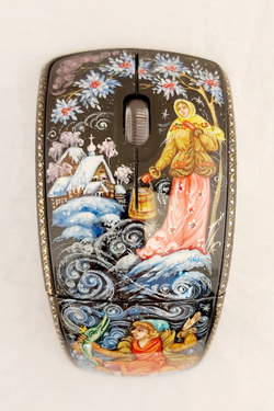 Мышь беспроводная, складная "Емеля" N3