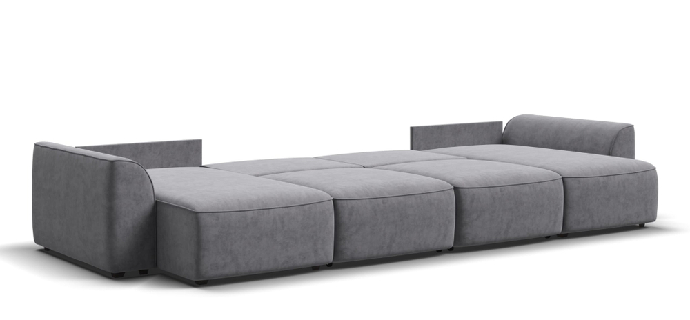 П-образный диван KING MODOOL Велюр Royal агат