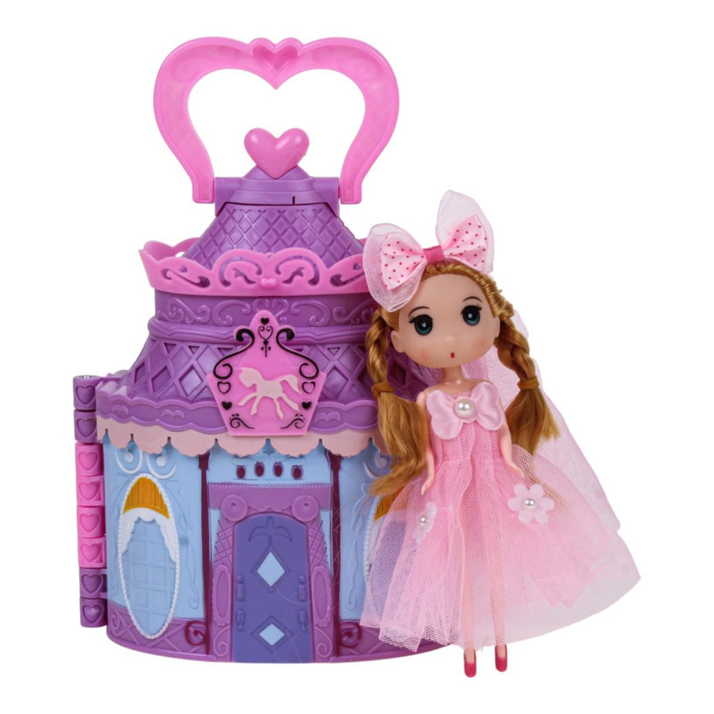 Дом для куклы с куклой, коробка 5517-A