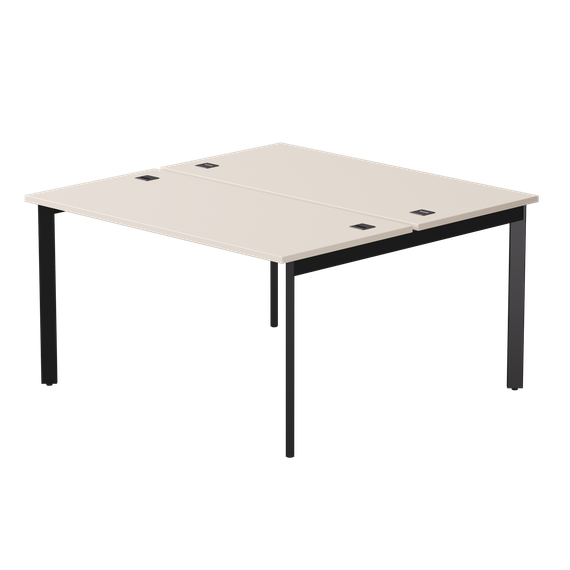 Бенч-система на 2 места Everprof EVO на металлокаркасе 1380х670(1370)x755 опоры 45гр