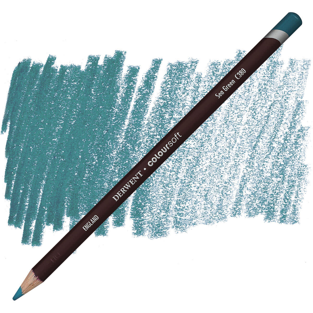 Derwent Coloursoft. C380 Sea Green