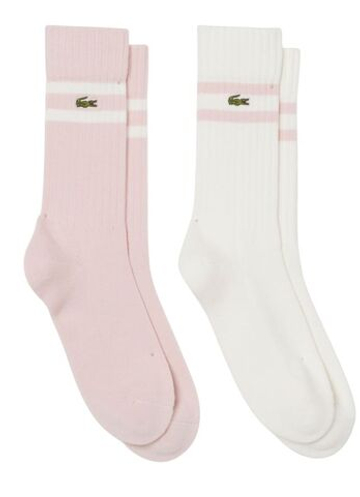 Lacoste Ribbed Cotton 2P - light pink/white