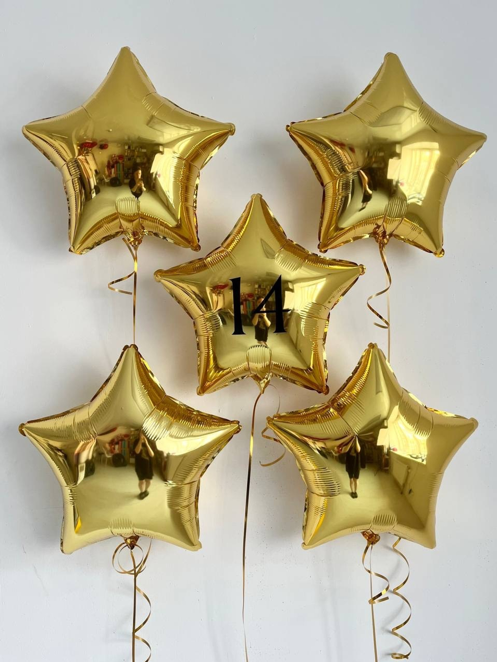 Воздушные шары звёзды №3106