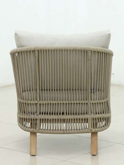 Уличное лаунж-ресло Mali из массива эвкалипта