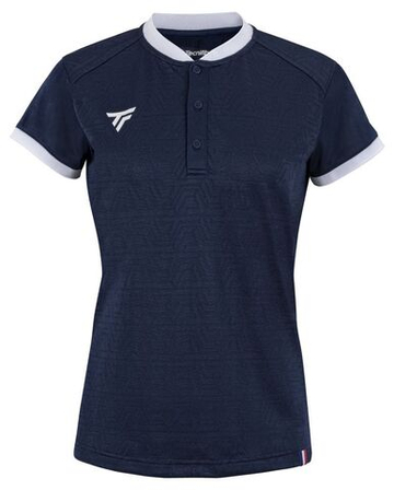 Женское поло Tecnifibre Team Mesh Polo - небесный