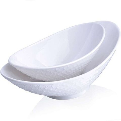 Салатник фарфор, овал, 2 шт, подар уп, Loraine, 28104