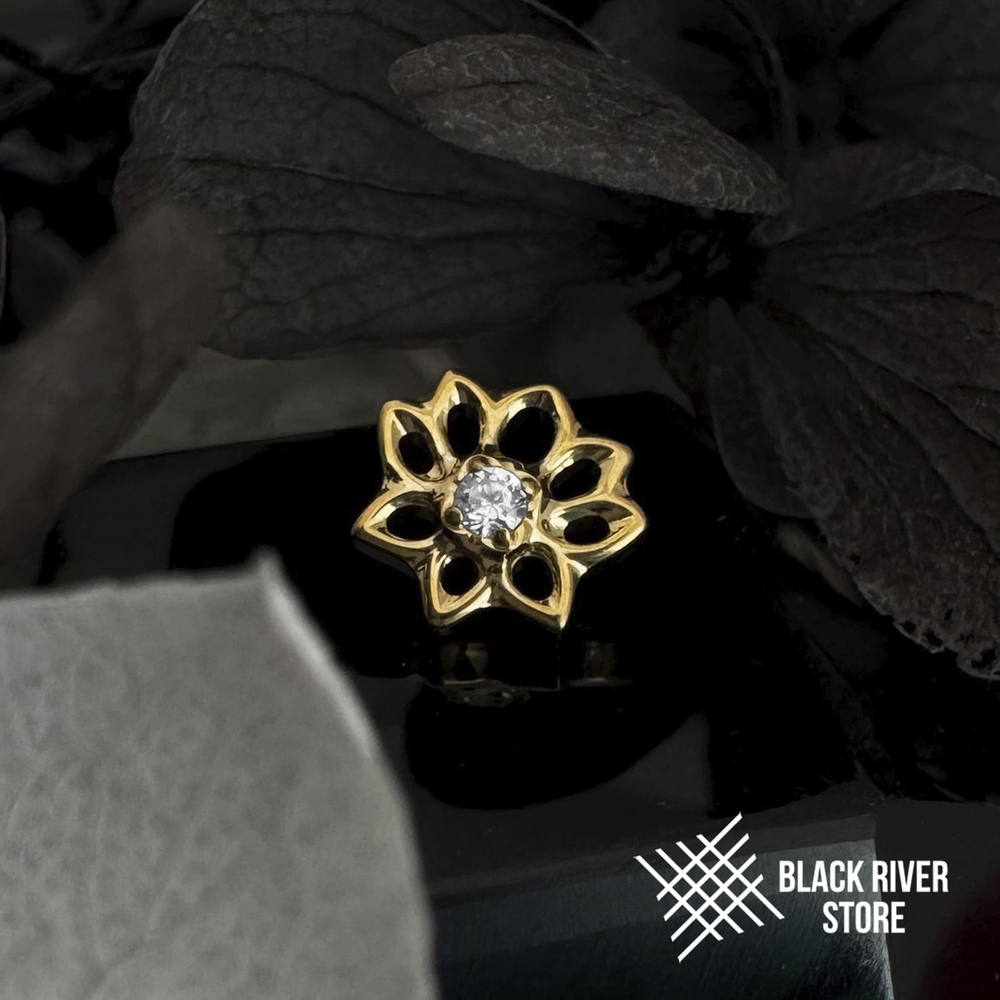 Flourish Crystal PVD Yellow