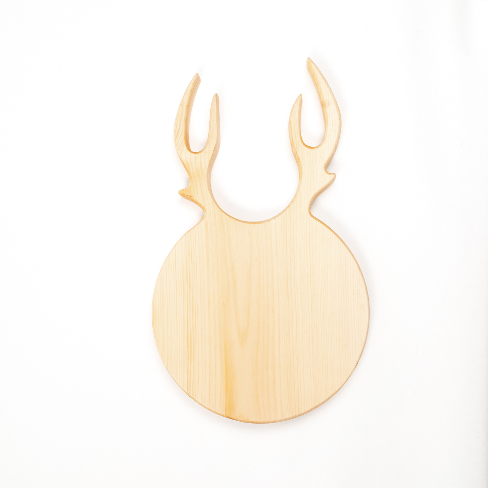 Доска разделочная из древесины сибирского кедра. RD93