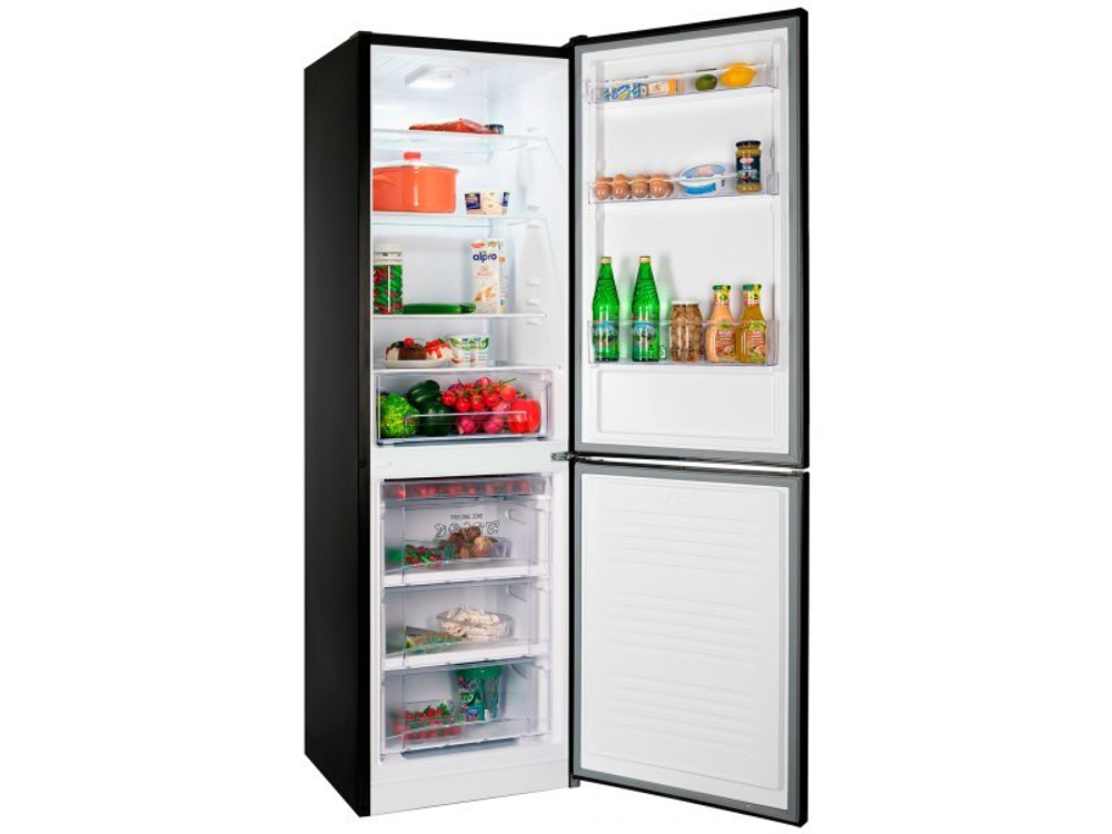 Холодильник двухкамерный Nordfrost NRB 162NF B черный