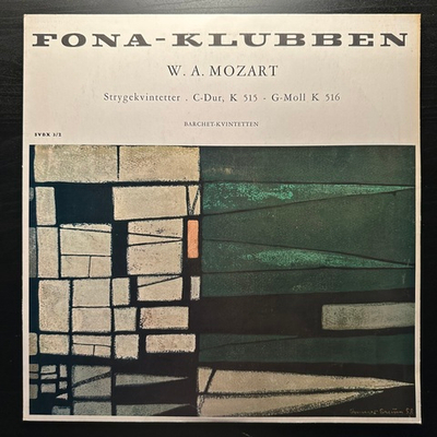 Моцарт - Струнные квинтеты №3, №4 (Франция)