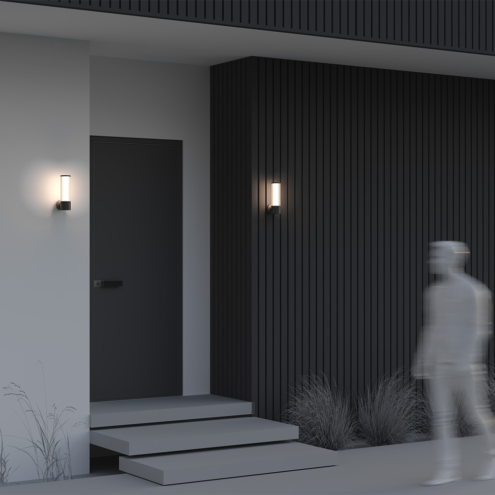 Уличный настенный светильник Outdoor O593WL-L8BR3K