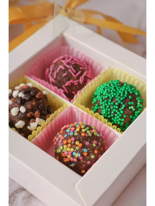 Конфеты пирожные подарочные, 4 шт.