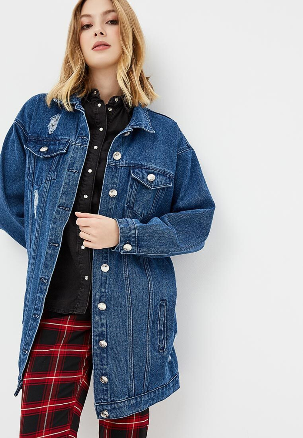 LIGVIANNI Джинсовая куртка Denim Jacket You Don'T Know Me At All