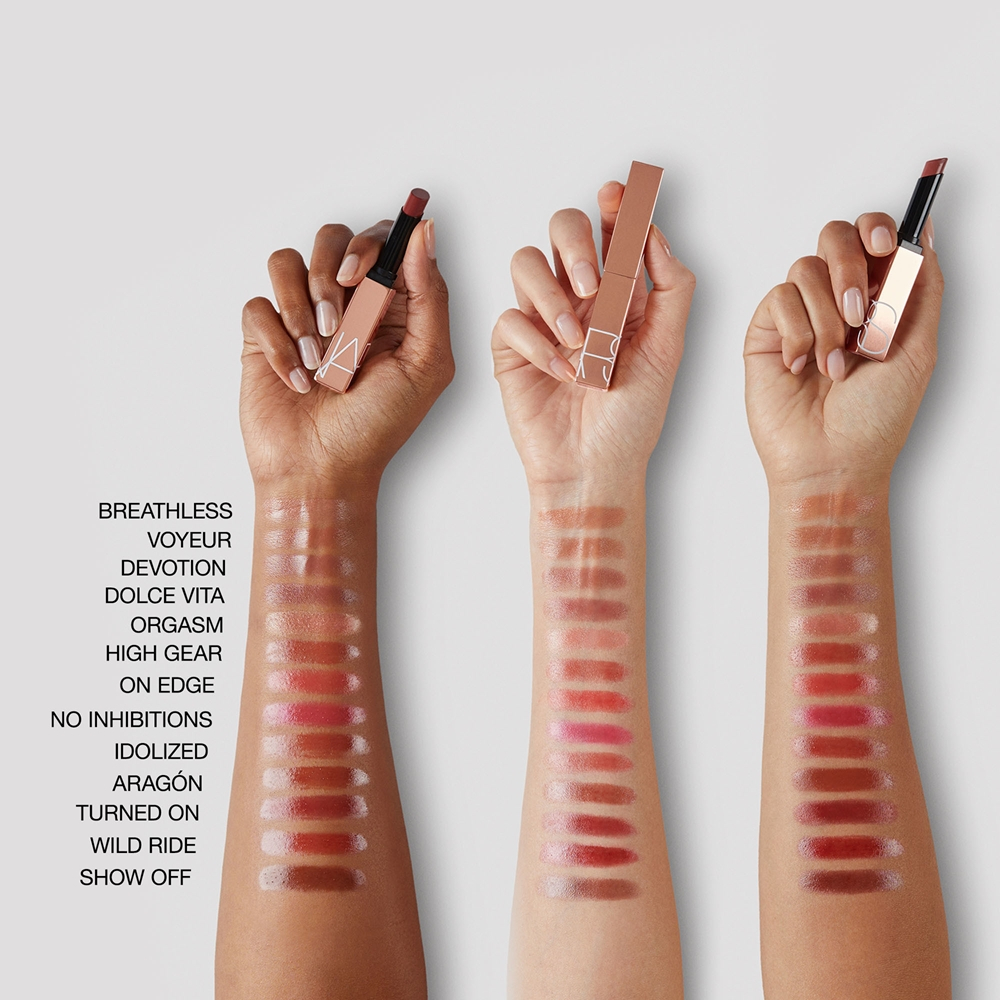 NARS AFTERGLOW SENSUAL SHINE LIPSTICK - Увлажняющая помада оттенок BOEHEME, 1 g