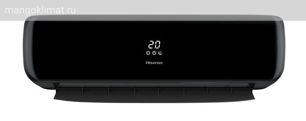 Инверторная сплит-система Hisense серии BLACK CRYSTAL DC Inverter AS-07UW4RYDTG00B (комплект)