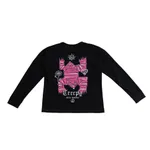 Лонгслив Creepy Clothing Технокошка черный