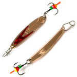 Зимняя блесна Eco Pro Судачья, красный флекс (70мм, 15гр)