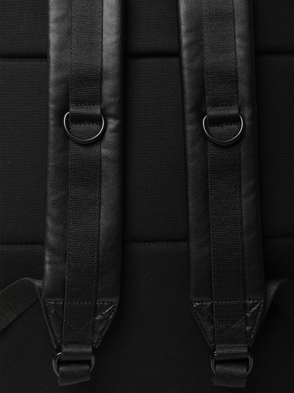 Рюкзак Leather Canvas Backpack