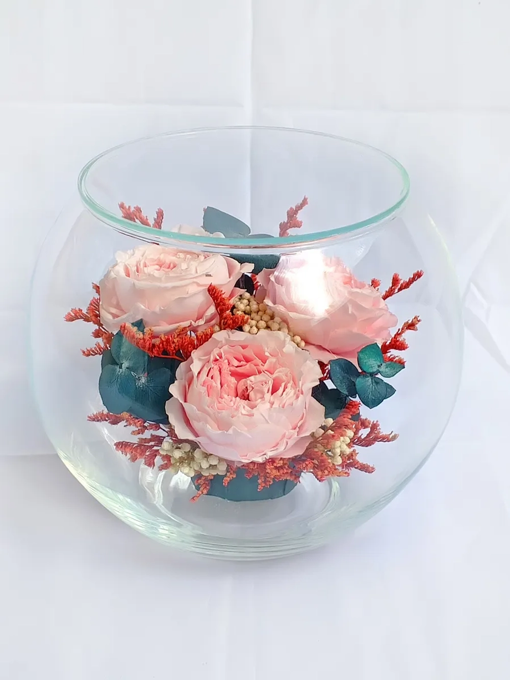 натуральные пионы в стекле, вакуум*