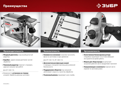 Электрорубанок ЗУБР ЗР-950-82