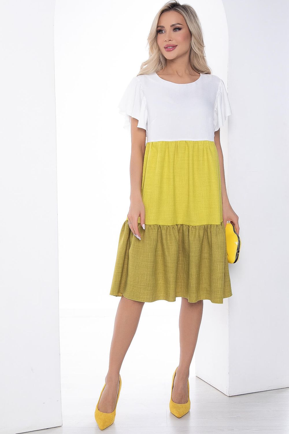 Платье Ветер перемен яблоко П10110 LT Collection