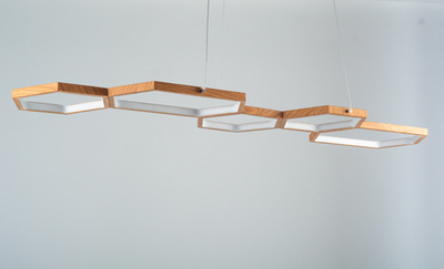 Люстра Wooden Honeycombs