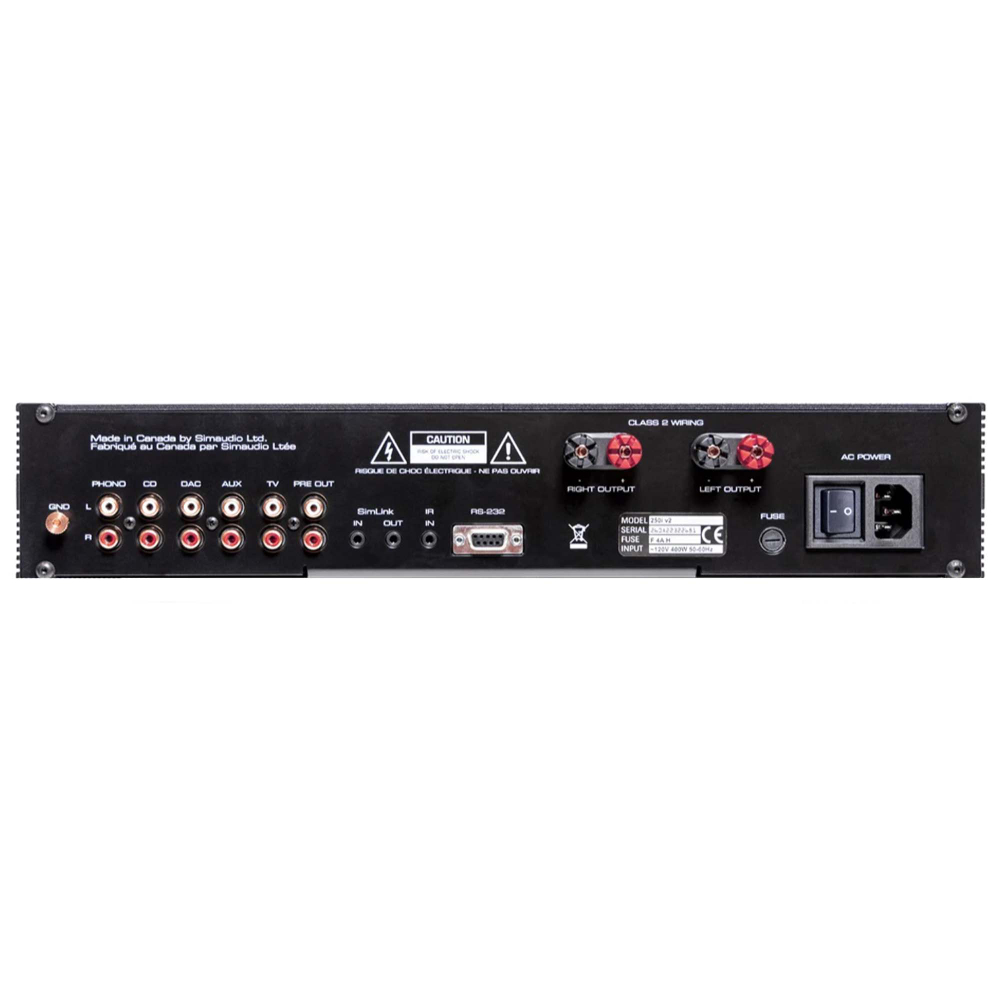 Moon by Simaudio 250i V2 Black — интегральный стереоусилитель премиум-класса