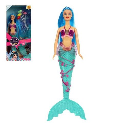 Кукла тип Модница Русалка с аксессуарами, коробка 6818-22