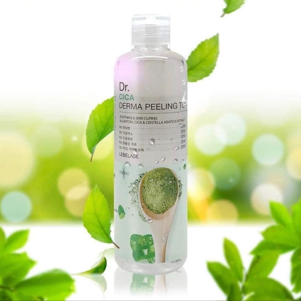 Успокаивающий тонер с центеллой Lebelage dr. Cica derma peeling toner (310мл)