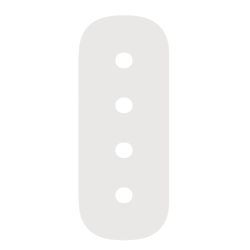 Коннектор прямой для магнитного шинопровода Arte Lamp OPTIMA