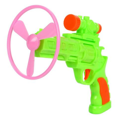 Игровой набор Запускалка пистолет со светом 3 кольца, 3-4 цвета микс, с-40831