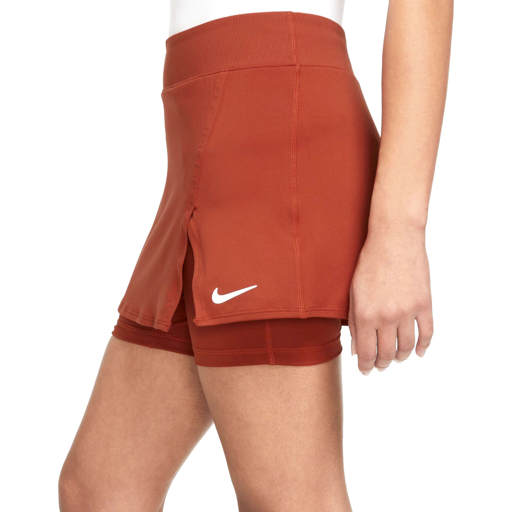 Женская теннисная юбка Nike Court Victory Dri-Fit Flouncy Skirt Women - Red