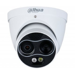 DAHUA DHI-TPC-DF1241-TB3F4-DW-S8 Двухспектральная тепловизионная IP-камера с ИИ, 1/2.7" Progressive CMOS, неохлаждаемый FPA детектор 256x192, объектив 3.5мм, ИК до 30м, IP67