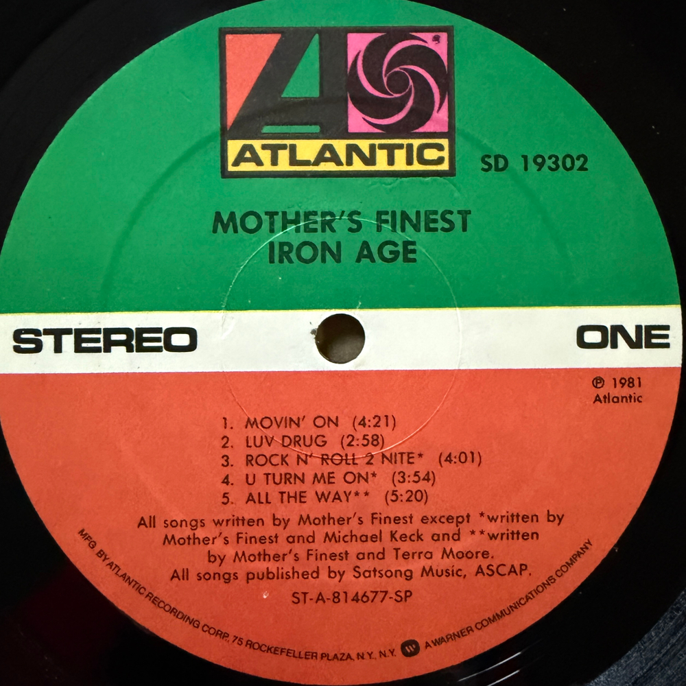 Mother's Finest – Iron Age (США 1981г.) Т