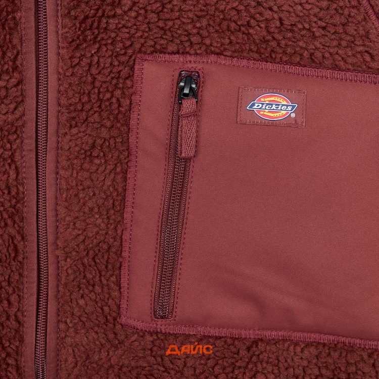 Куртка мужская Dickies Central High Pile Hooded артикул:DK0A87NVL161 - купить в магазине Дайс