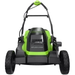 Аккумуляторная газонокосилка Greenworks GD24X2LM361K2 24В (2 x 2 Ач, ЗУ) нож 36 см, 2520707U2A