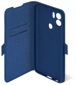 Чехол с флипом для Xiaomi Redmi A1+ blue DF