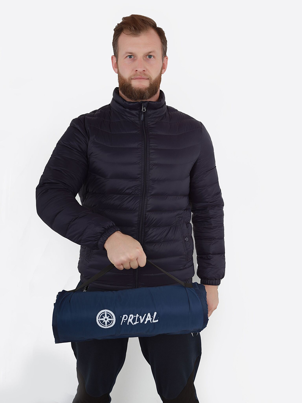 Плед Prival Пикник, 170х145 см, синий