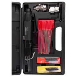 WDK-25510 Лобзик пневматический с набором аксессуаров, 22 предмета