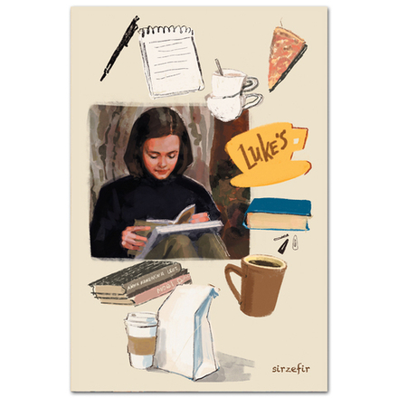 Рори у Люка. Девочки Гилмор