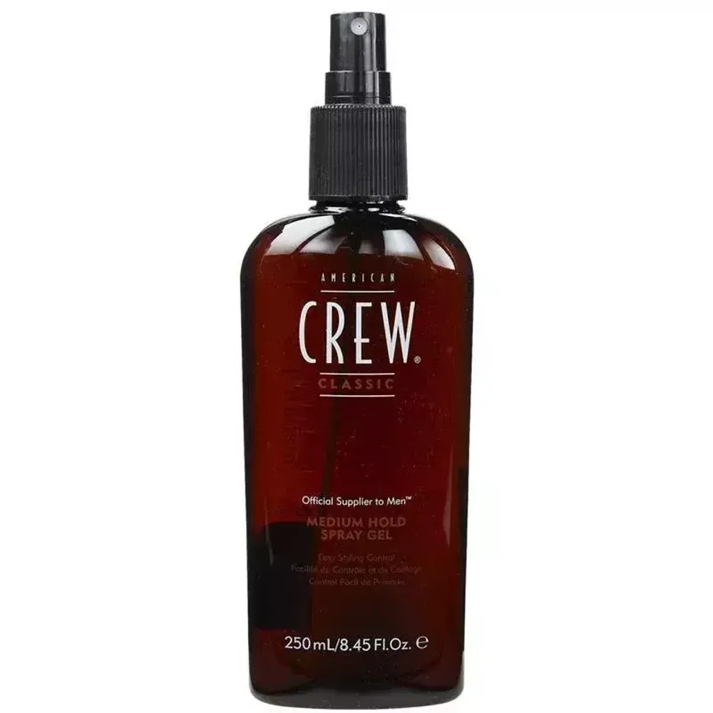 American Crew Med Hold Spray Gel - Спрей-гель для волос средней фиксации 250 мл