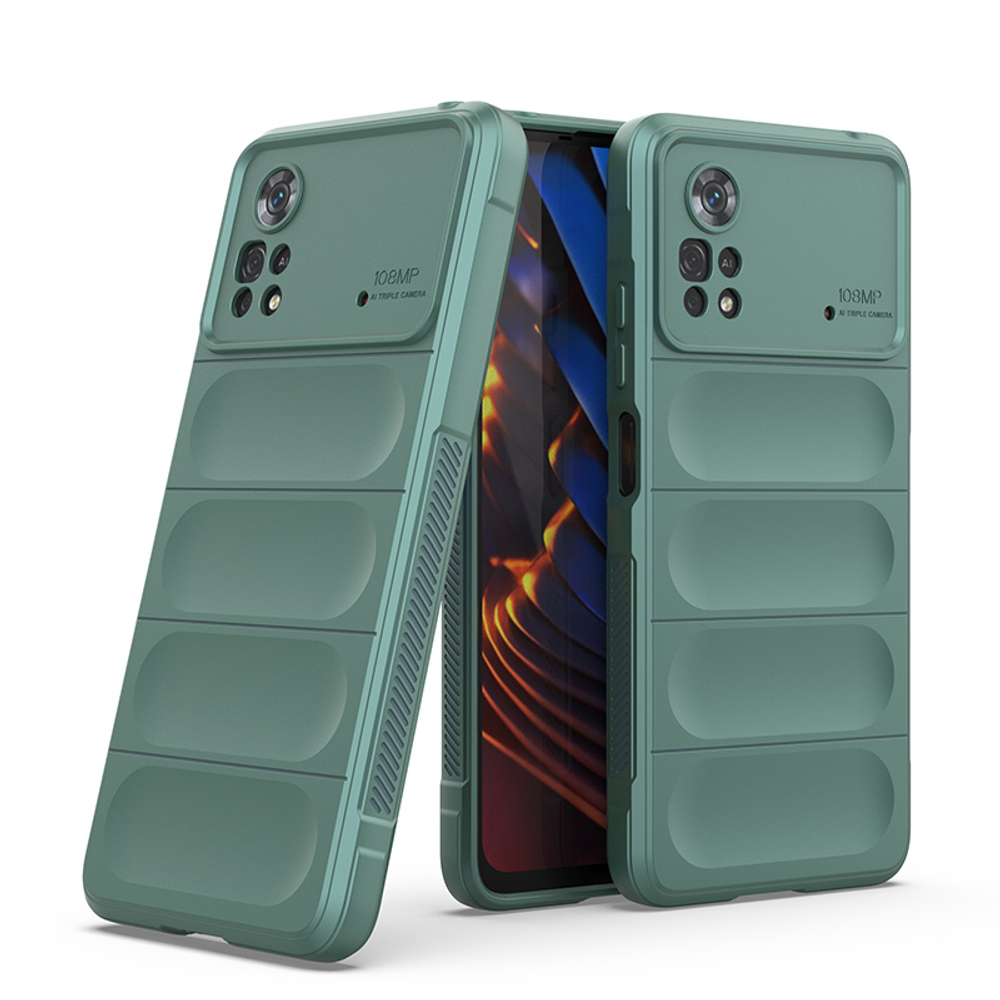 Противоударный чехол Flexible Case для Xiaomi Poco X4 Pro 5G